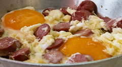 eggs with sausage-1