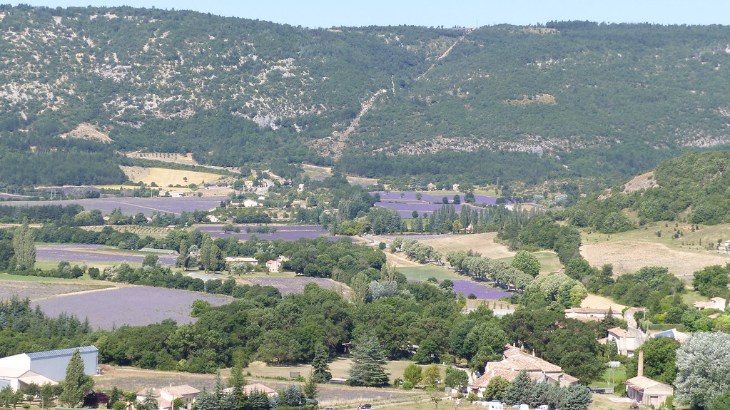 Sault, Aurel y Chemin de Lavandes, Provence, 19 Julio 2021