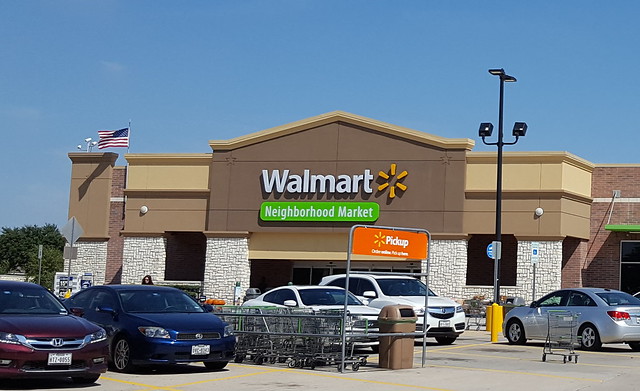 Walmart Neighborhood Market at 5 minutes drive to the east of Water Heater Hero Plano TX