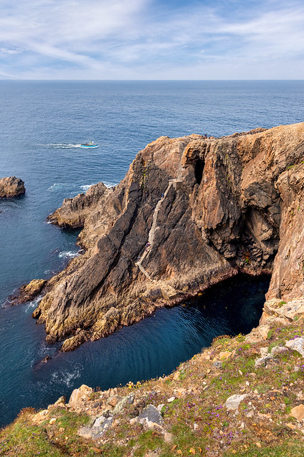 ‘The Cliff Steps of Arranmore Island’