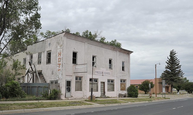Abandoned Seaton Hotel - Des Moines, New Mexico