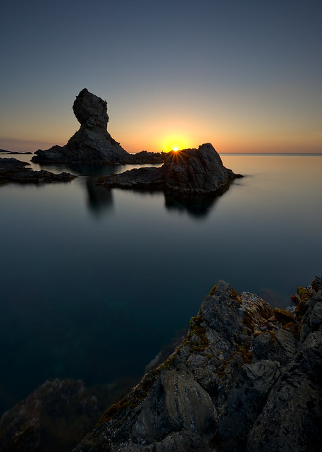Another beautiful and calm sunrise at Cap Castell de Velló