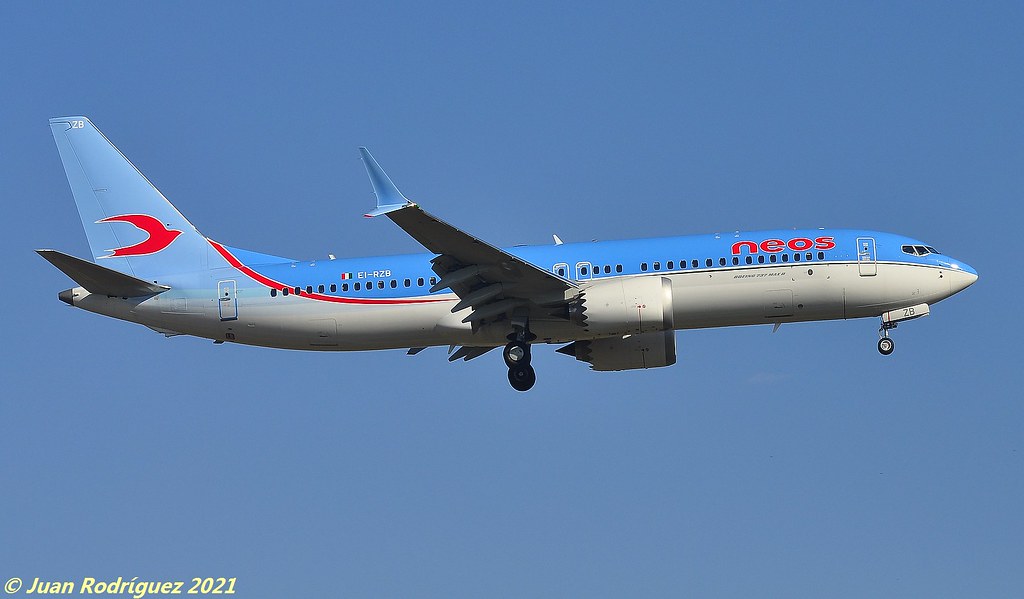 EI-RZB - NEOS - Boeing 737-8 MAX - PMI/LEPA