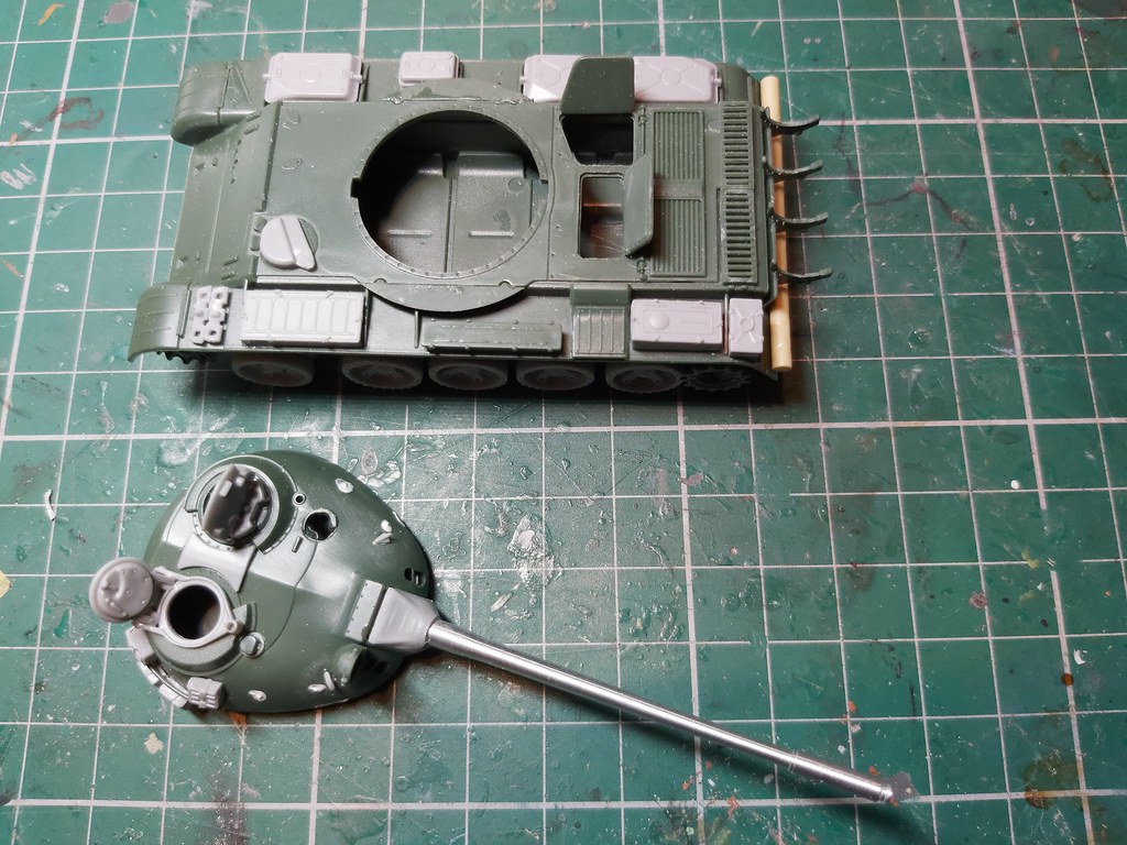 Badger's next build - 1/72 T-55 (model 1958) and 19 other friends ...
