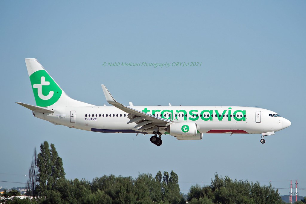 Transavia France F-HTVE Boeing 737-8K2 Winglets cn/62155-6318 @ LFPO / ORY 18-07-2021