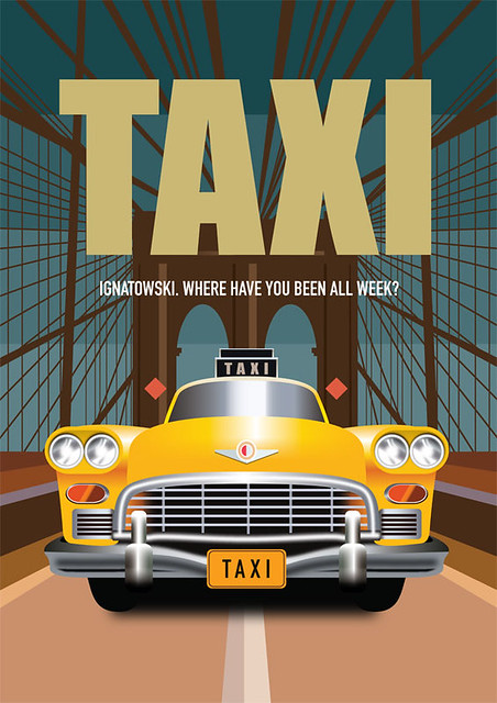 Taxi TV Show poster