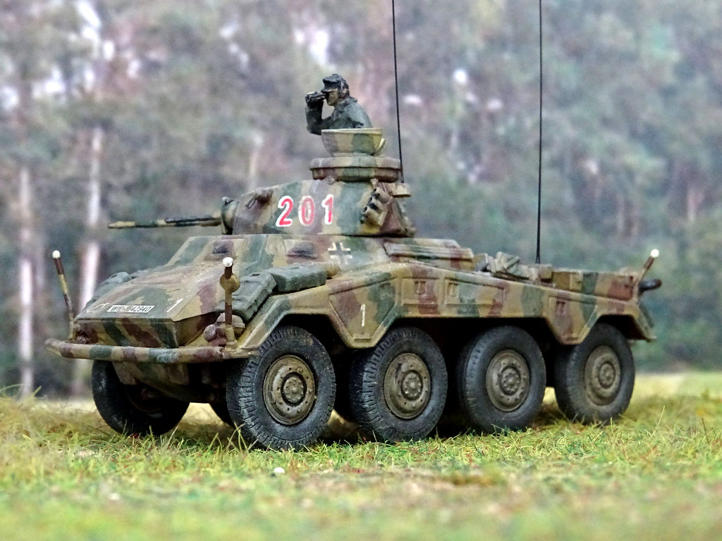 1:72 SdKfz. 234/5 (late production) Schwerer Panzerspähwag… | Flickr