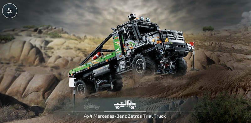LEGO Technic Mercedes-Benz Zetros Truck AR