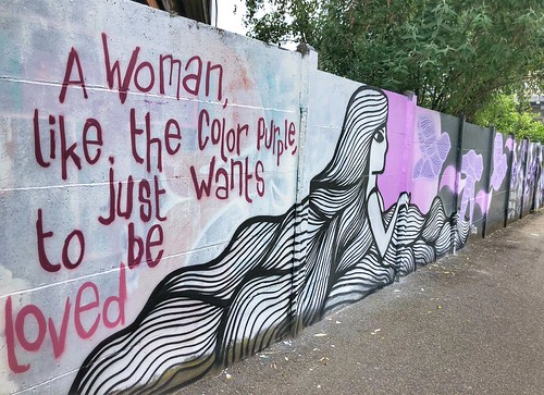street art @ graffitiwall Brugbergpad Kessel-Lo