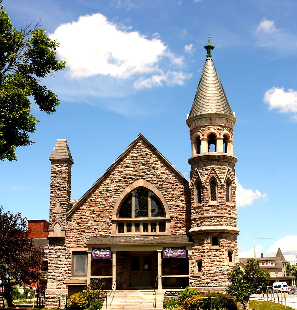 Rutland VT Church with Turret