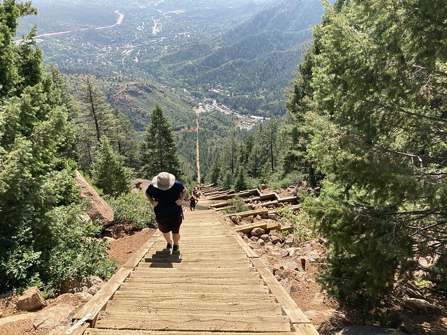 Manitou Springs Incline Near the 