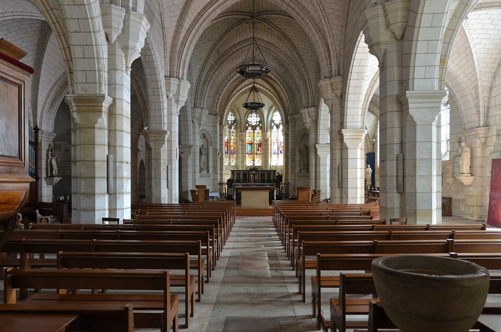 Vouvray (Indre-et-Loire) - Église Notre-Dame-et-Saint-Jean-Baptiste