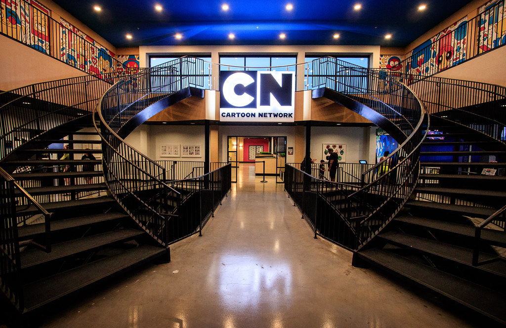 Grand entry with animated elevator - Picture of Cartoon Network Hotel,  Lancaster - Tripadvisor