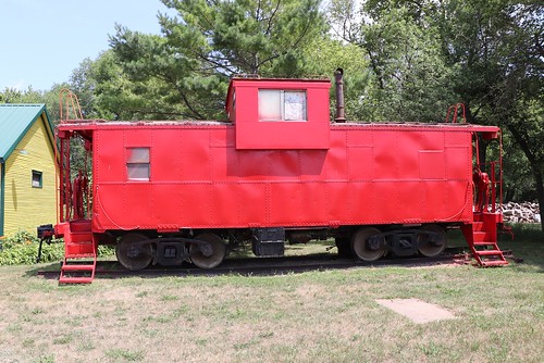 alton parkersburg iowa c3047 gmo gulf mobile ohio railroad caboose cabooses track train oh ia waycar cabeese railway