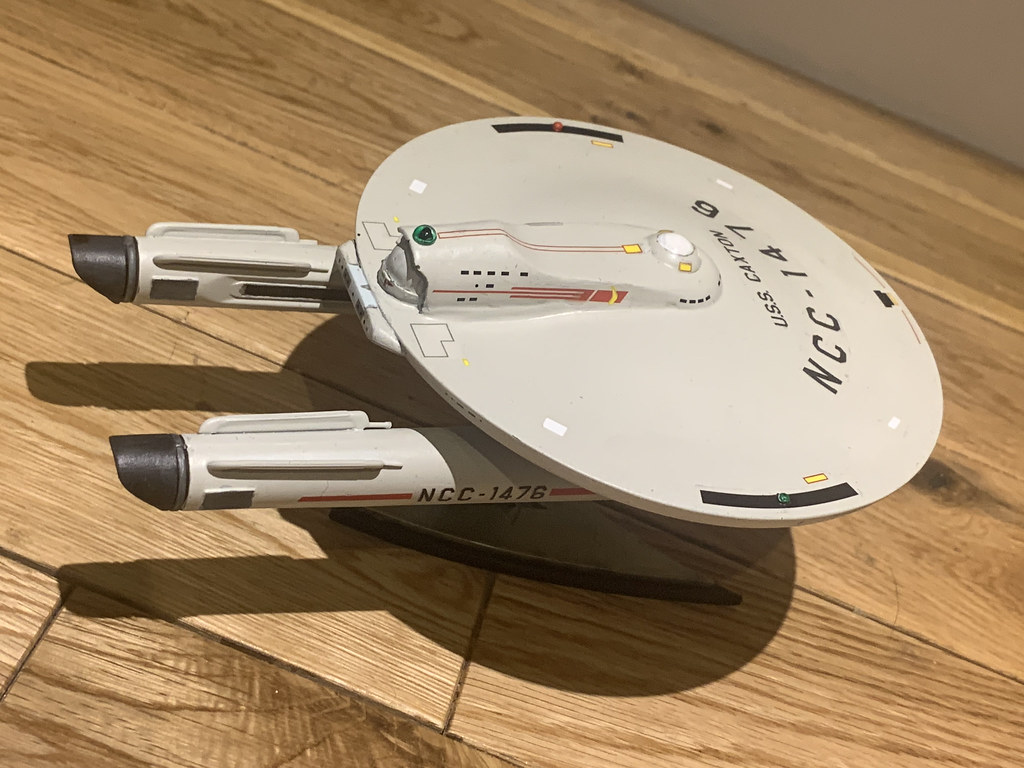 Tos Kitbash 1/1000 TOS Trek Kitbash - USS Caxton - Ready for Inspection - SF ...
