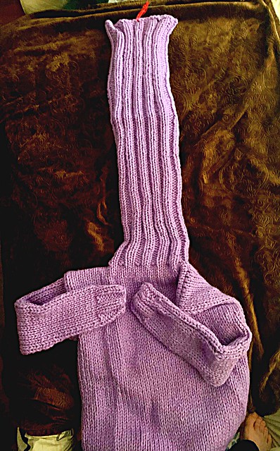 Giant Lavender Turtleneck (100cm length collar)