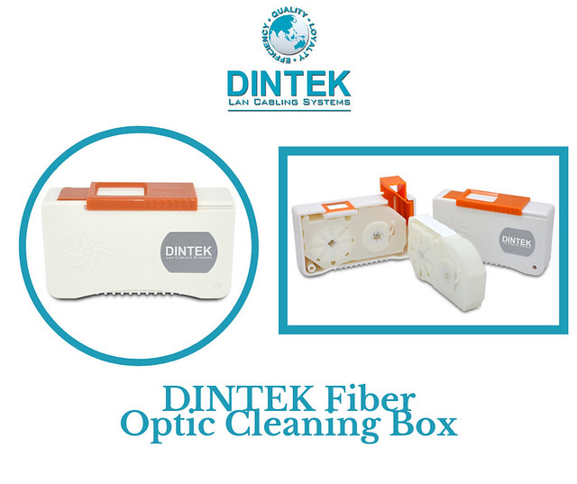 DINTEK Fiber Optic Cleaning Box