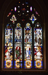 east window, English medieval glass