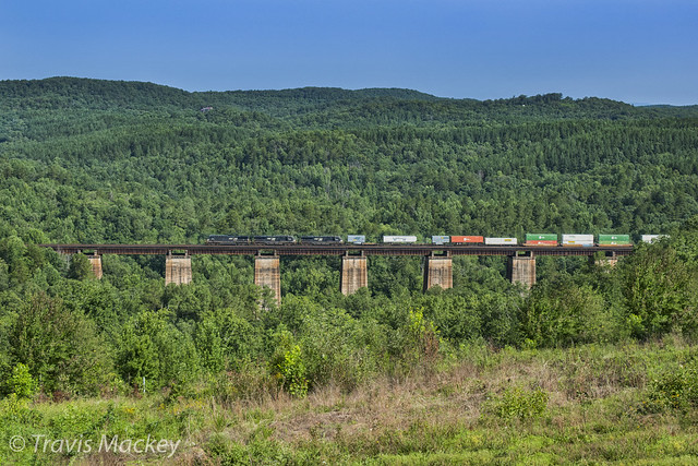 NS 203 crossing over Wells Viaduct