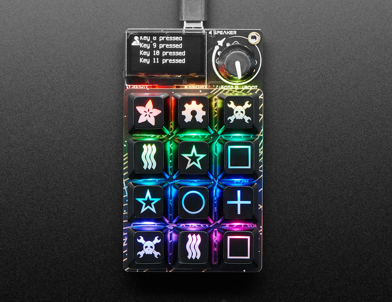 Etched Glow-Through Keycap - Zener ESP Designs - MX Compatible Switches