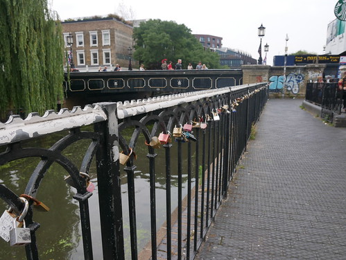 Camden Lock - Punks on the Bridge