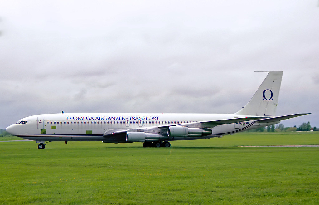 N707AR Boeing 707-321B Omega Air