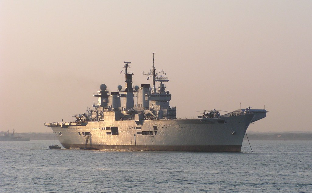 HMS Illustrious (R06) - Solent