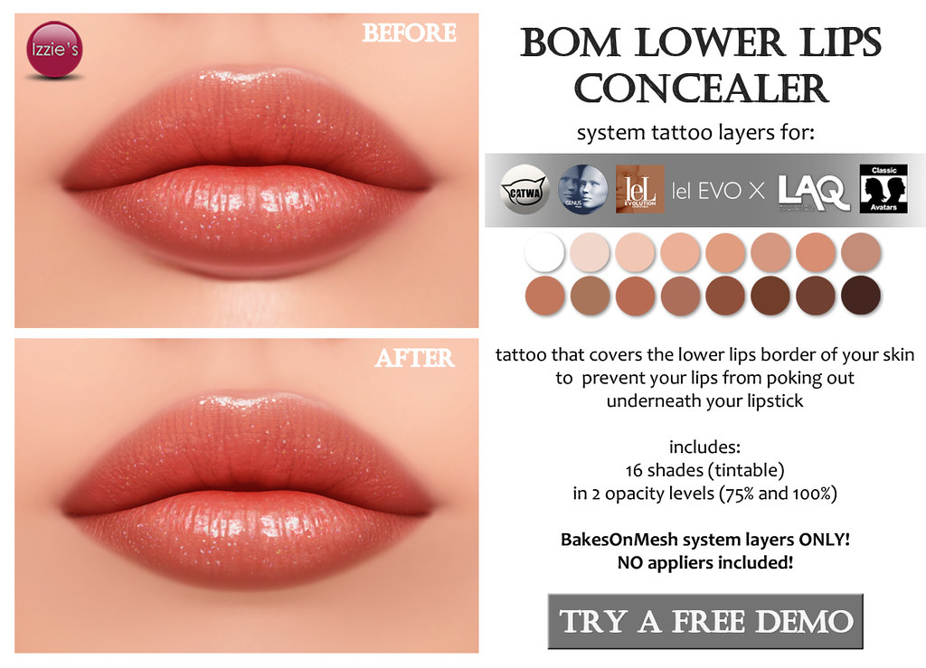 BOM Lower Lips Concealer for FLF