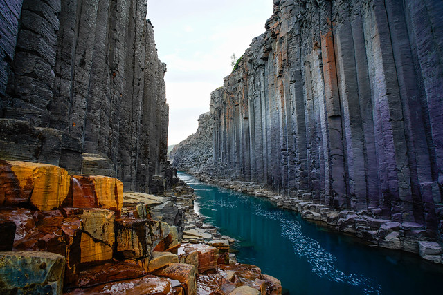 Studlagil Basalt Canyon - Iceland