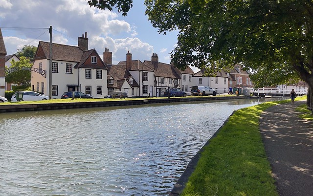 West Mills and the River Kennet in Newbury, Berkshire