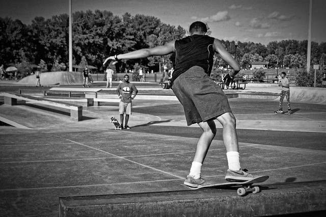 Skateboarding, Swift-Cantrell Park, Kennesaw, GA