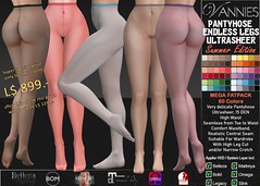 VANNIES Pantyhose Endless legs Ultrasheer "Summer Edition"