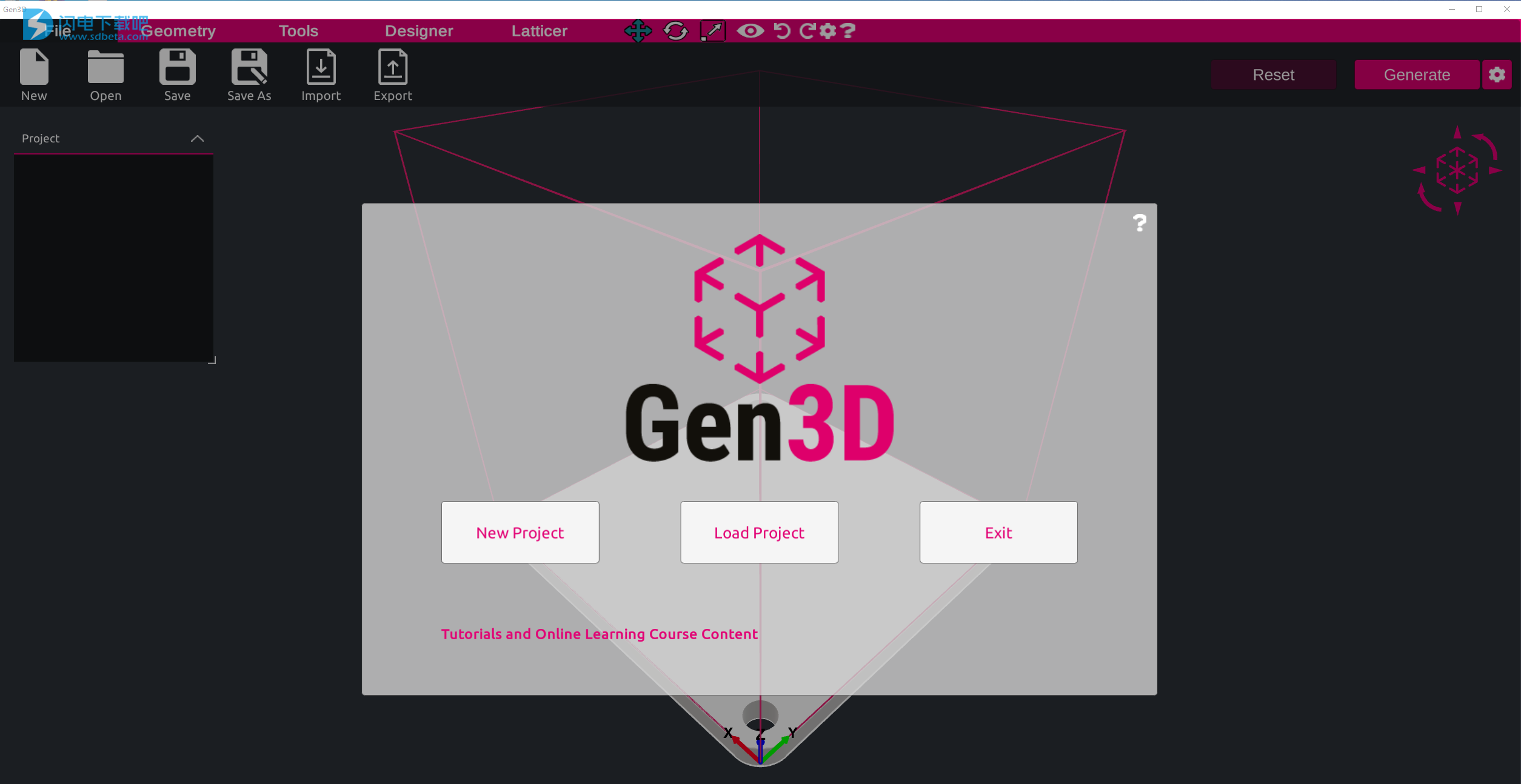 Working with Gen3D 1.8.3 full license