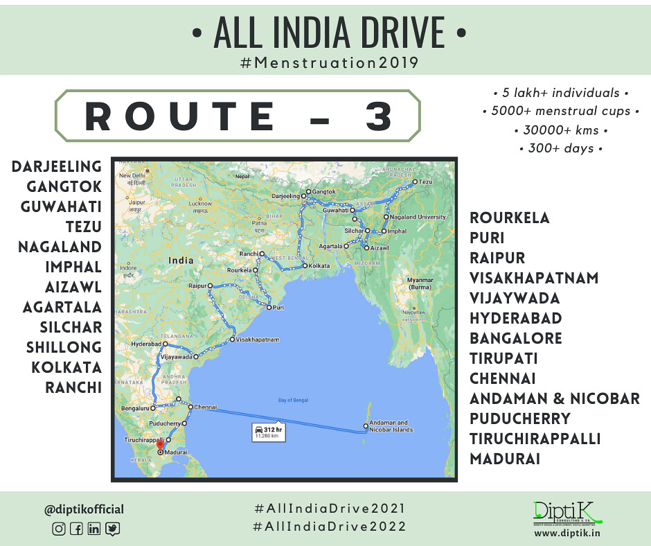 All India Drive 2021- Route 3 | Dipti K | Flickr