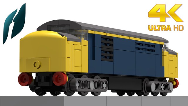 How to Build the British Rail Class 37 (MOC - 4K)
