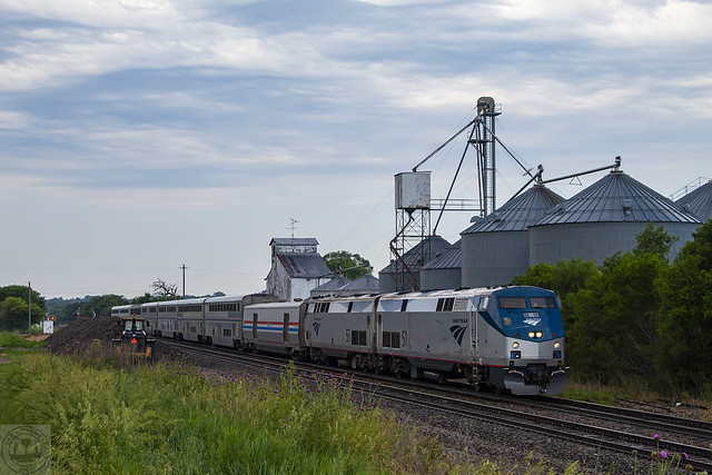 Amtrak 51 - Nodaway, IA
