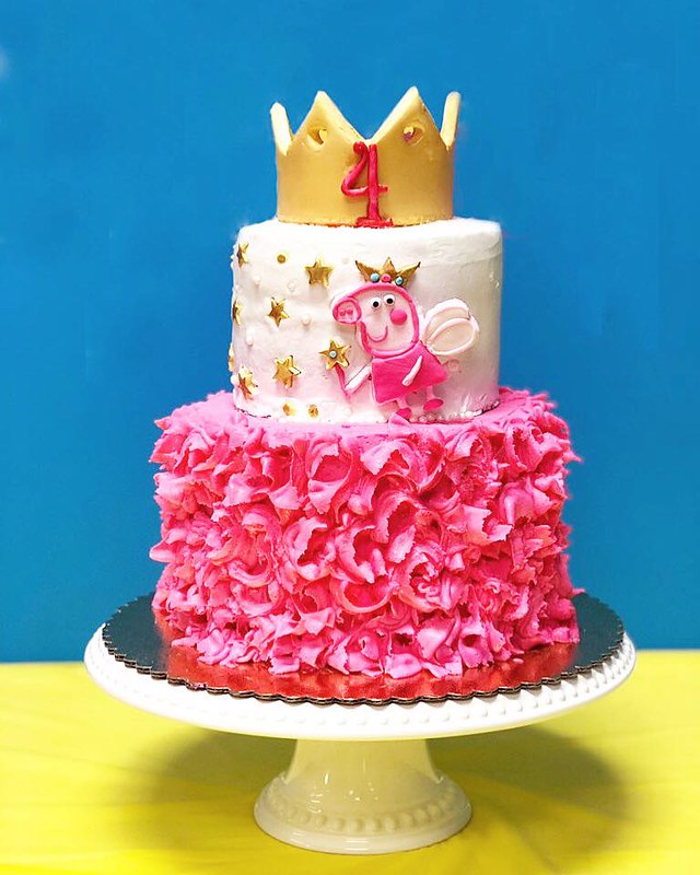 Peppa Pig Cake by CC's Cakes: Exquisite Desserts & Allergy Friendly Confections