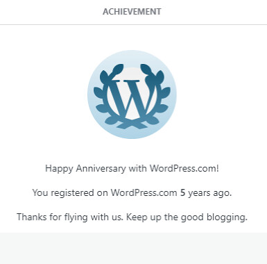 5 Year RGR WordPress
