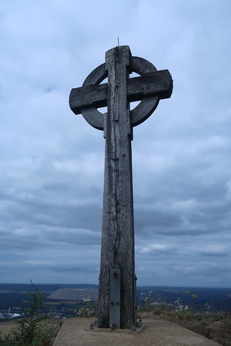 Keltenkreuz auf dem Gipfel des Oechsen