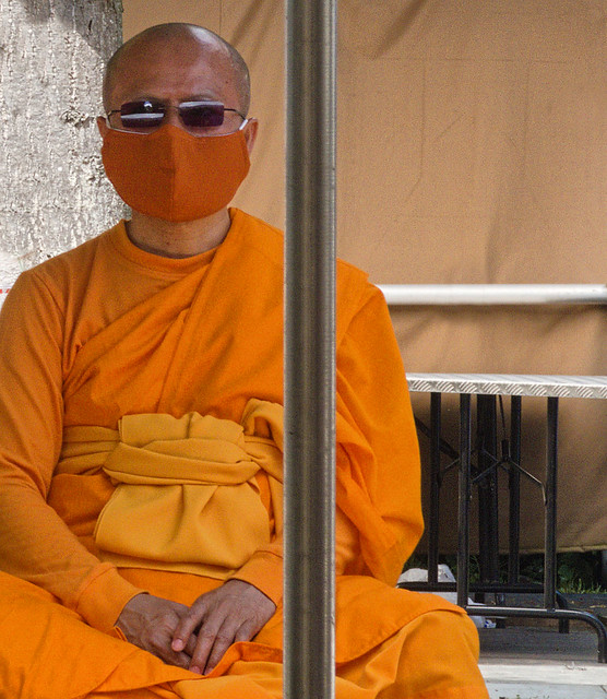 Wat Dhammapateep tijdens corona