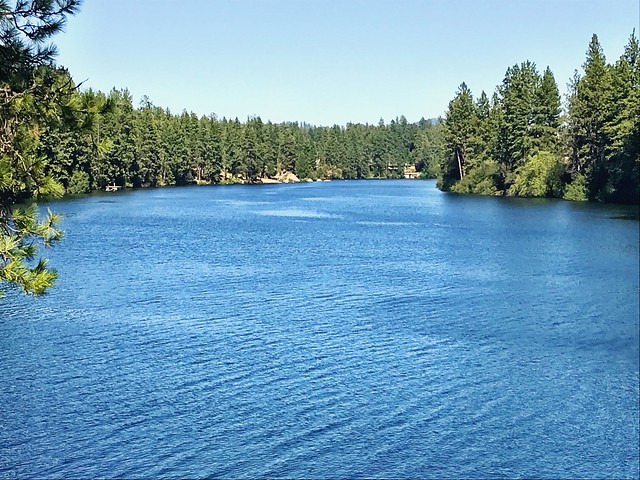 view of the Spokane river