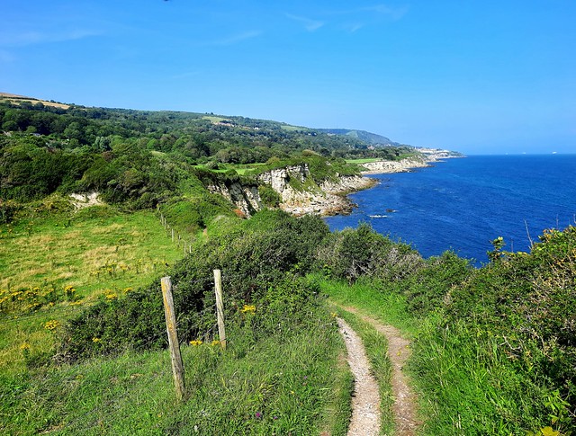 View towards Ventnor, Isle of Wight