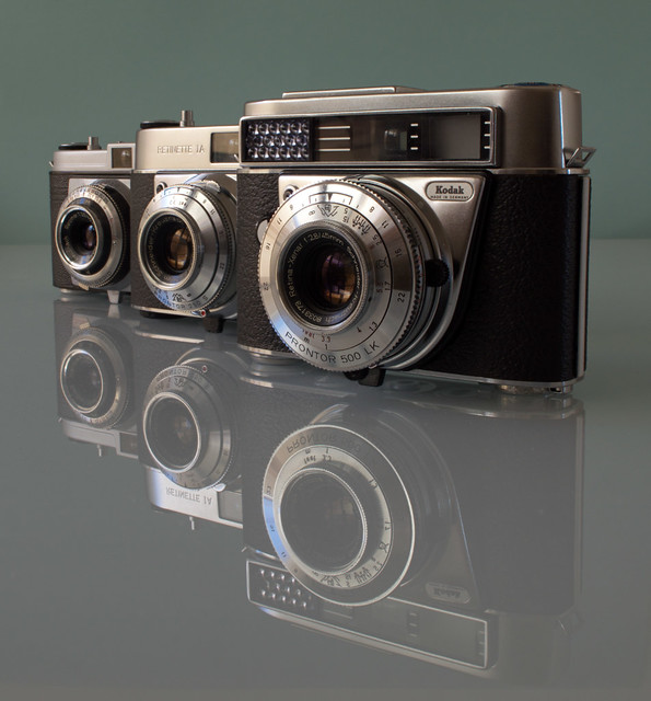 vintage kodak camera focus stack