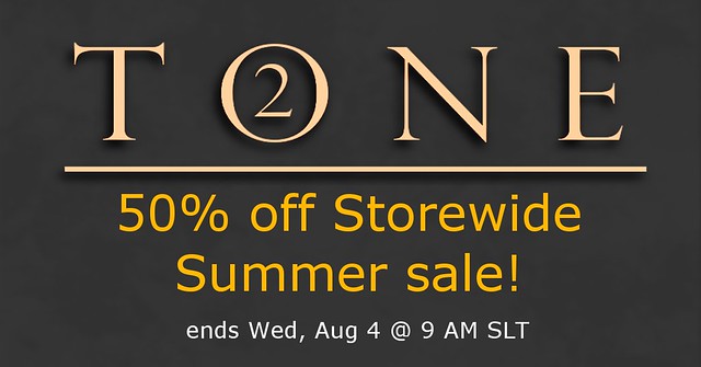 50% Off Store Wide At Tone 2!