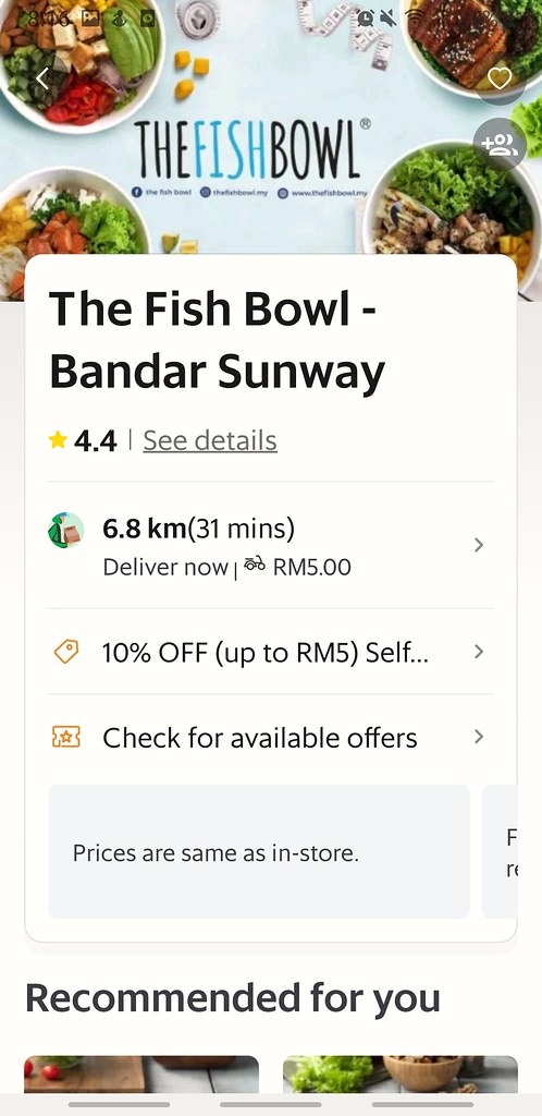 @ The Fish Bowl in Bandar Sunway