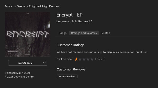 Encrypt ENCRYPT, And Throw Away The Password (Music Review) - IMRAN™