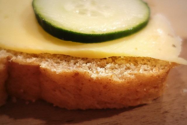 Amish bread and cheese [Macro Mondays][Bread and Topping]