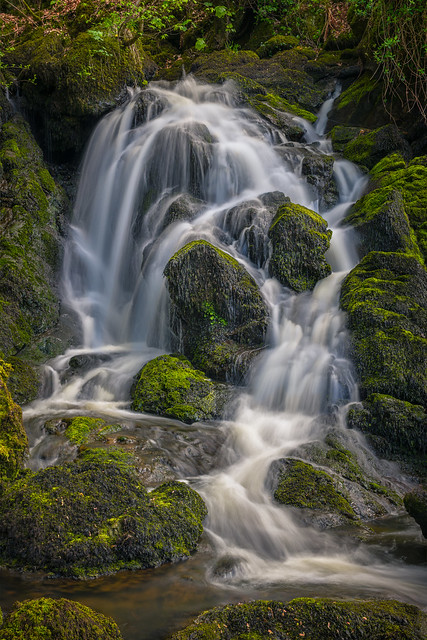 a secluded waterfall | Glen Artney | Perthshire​