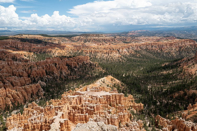 Bryce Point Road, Bryce Canyon City, Utah. August 1, 2021