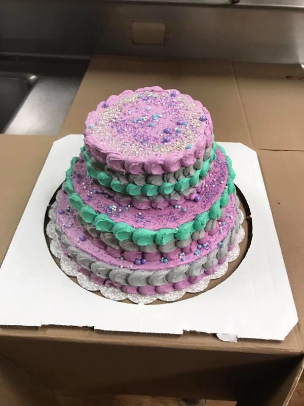 Mermaid Cake by Jessy Cates Cupcakes
